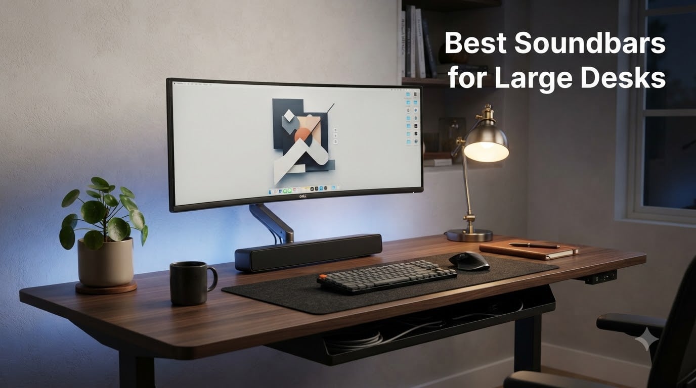 8 Best Soundbars for Large Desks (September 2026) Tested Picks