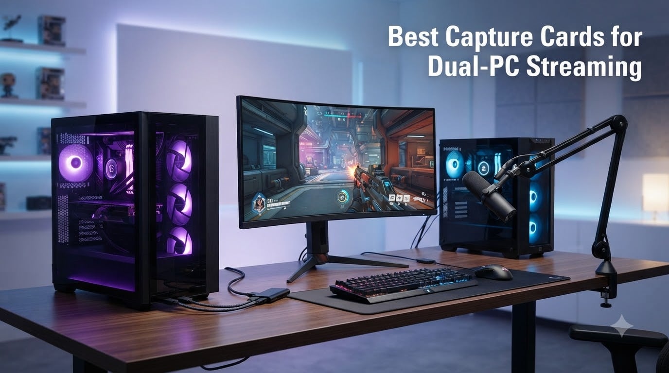 Best Capture Cards for Dual-PC Streaming