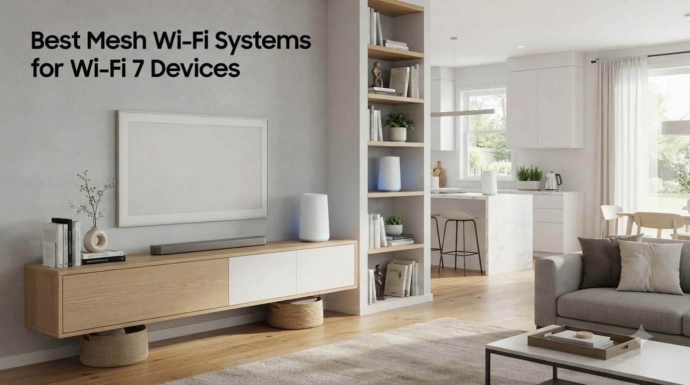 8 Best Mesh Wi-Fi Systems for Wi-Fi 7 Devices (August 2026)