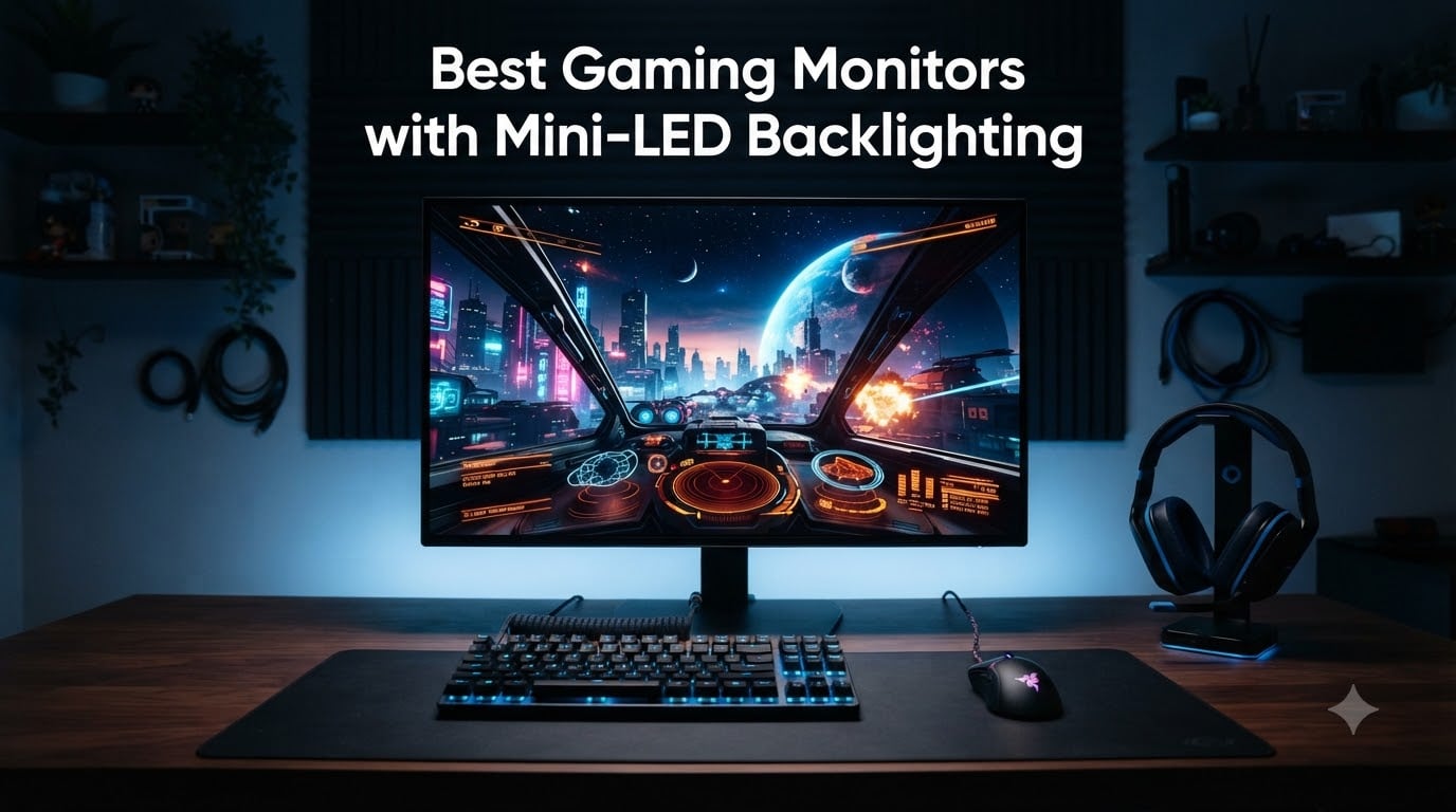 8 Best Gaming Monitors with Mini-LED Backlighting (August 2026)