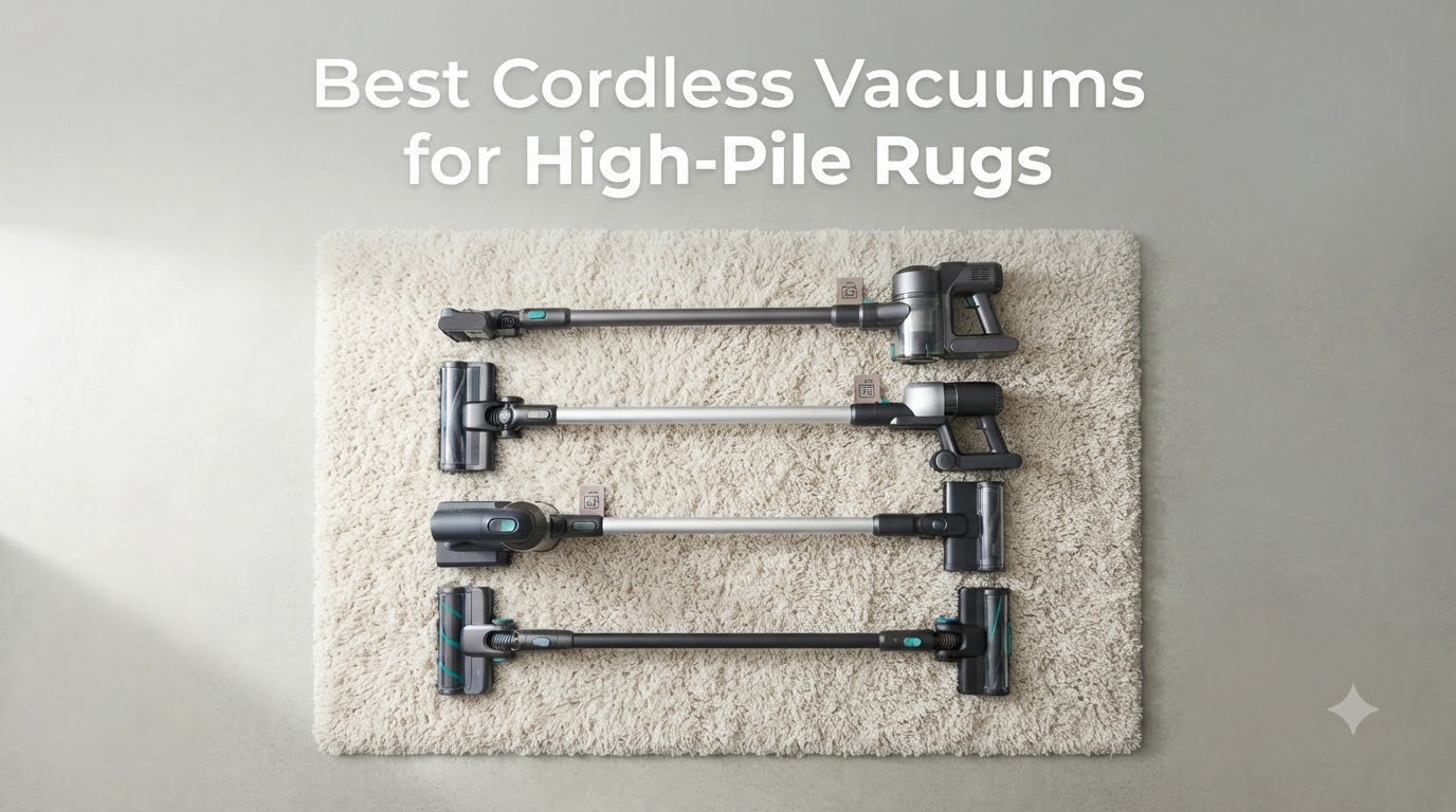 10 Best Cordless Vacuums for High-Pile Rugs (September 2026) Picks