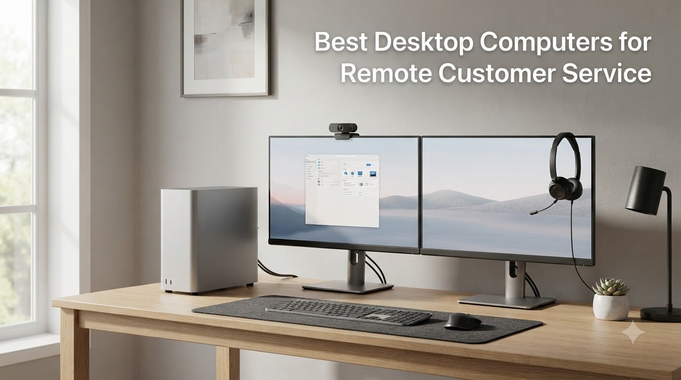 8 Best Desktop Computers for Remote Customer Service (August 2026)