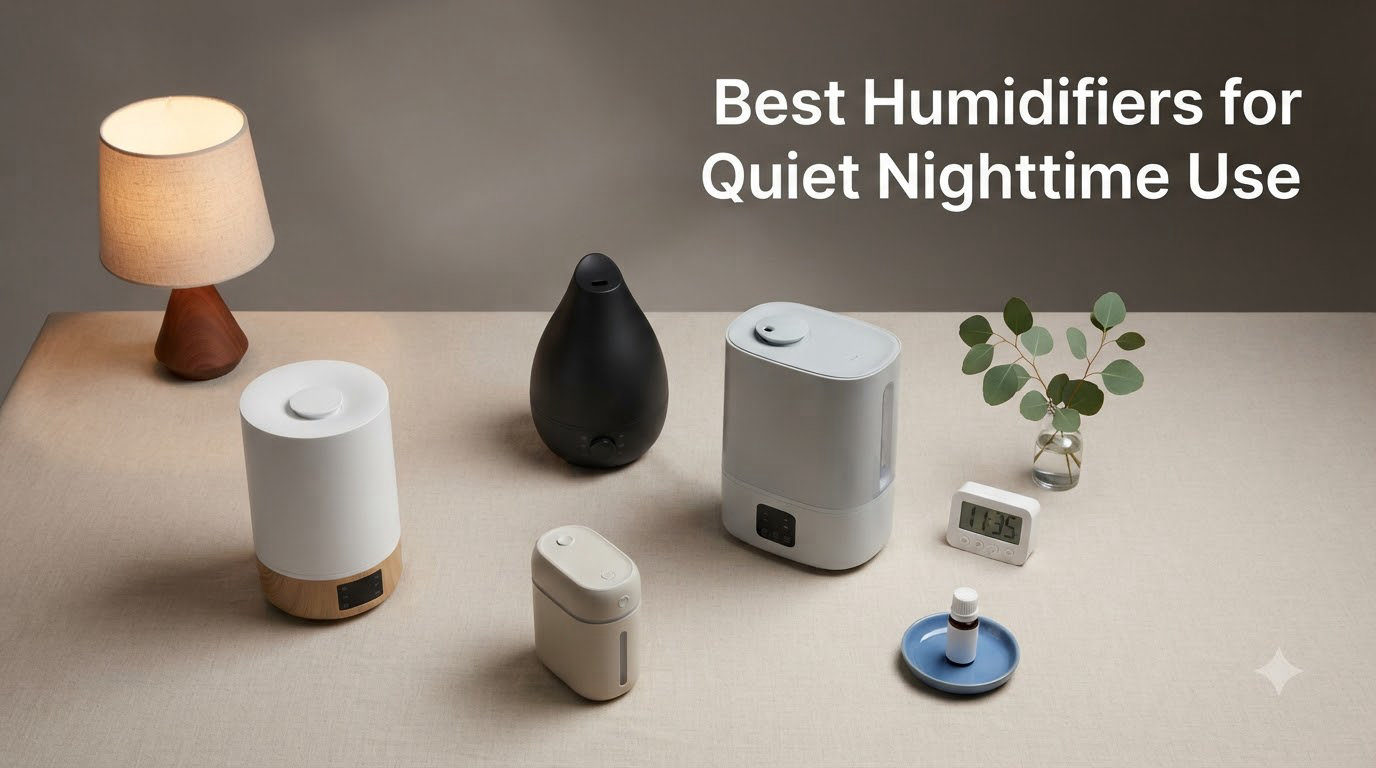 8 Best Quiet Humidifiers for Nighttime Use (September 2026)