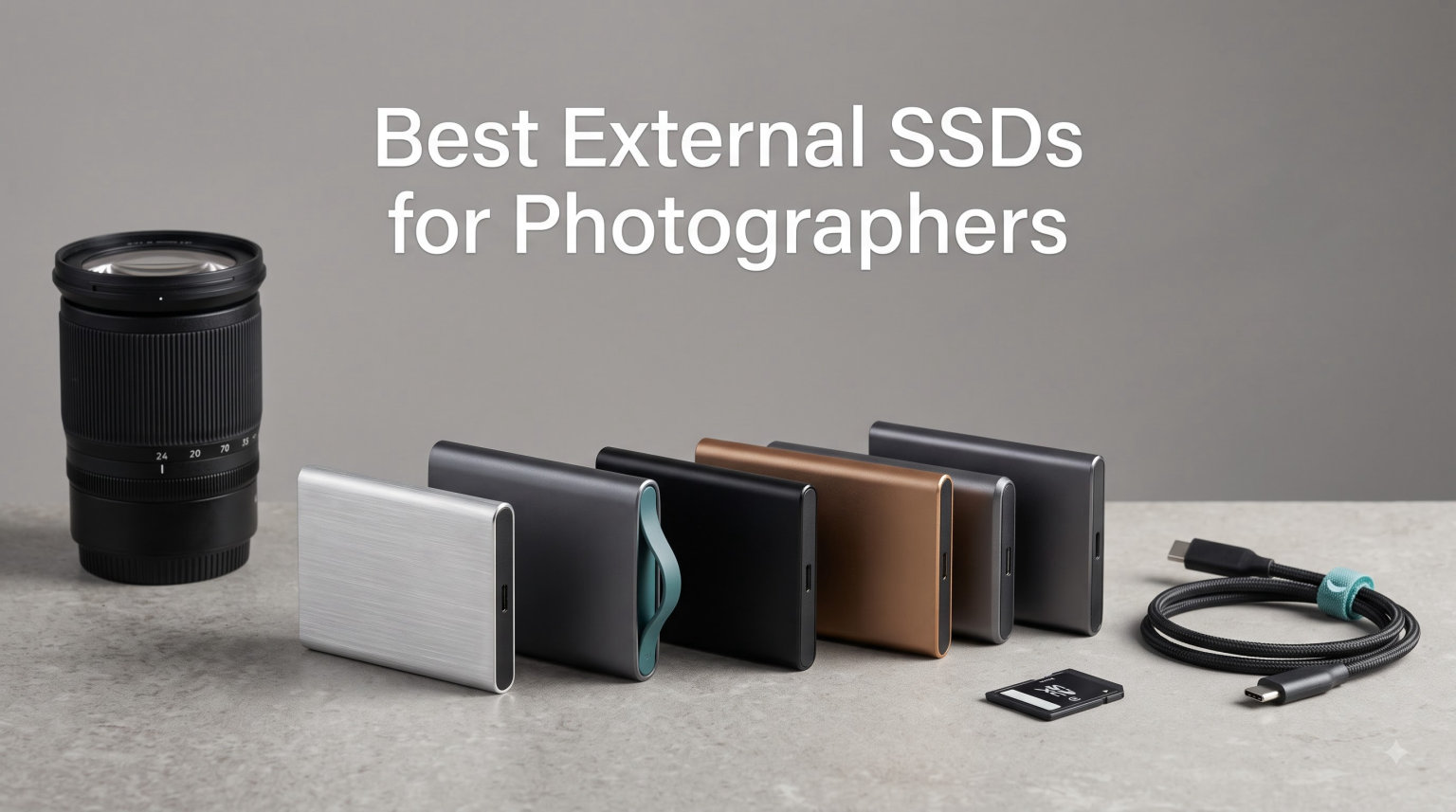 Best External SSDs for Photographers