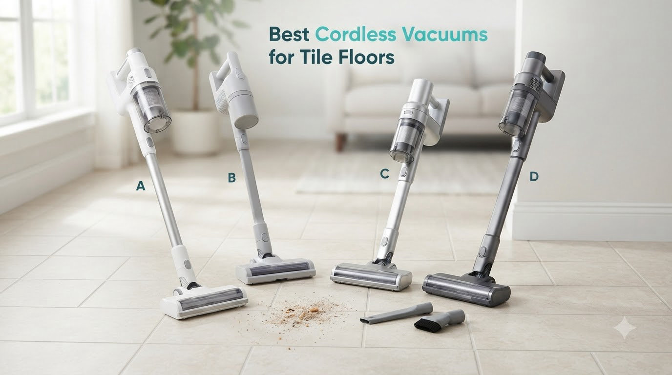 8 Best Cordless Vacuums for Tile Floors (September 2026) Ranked