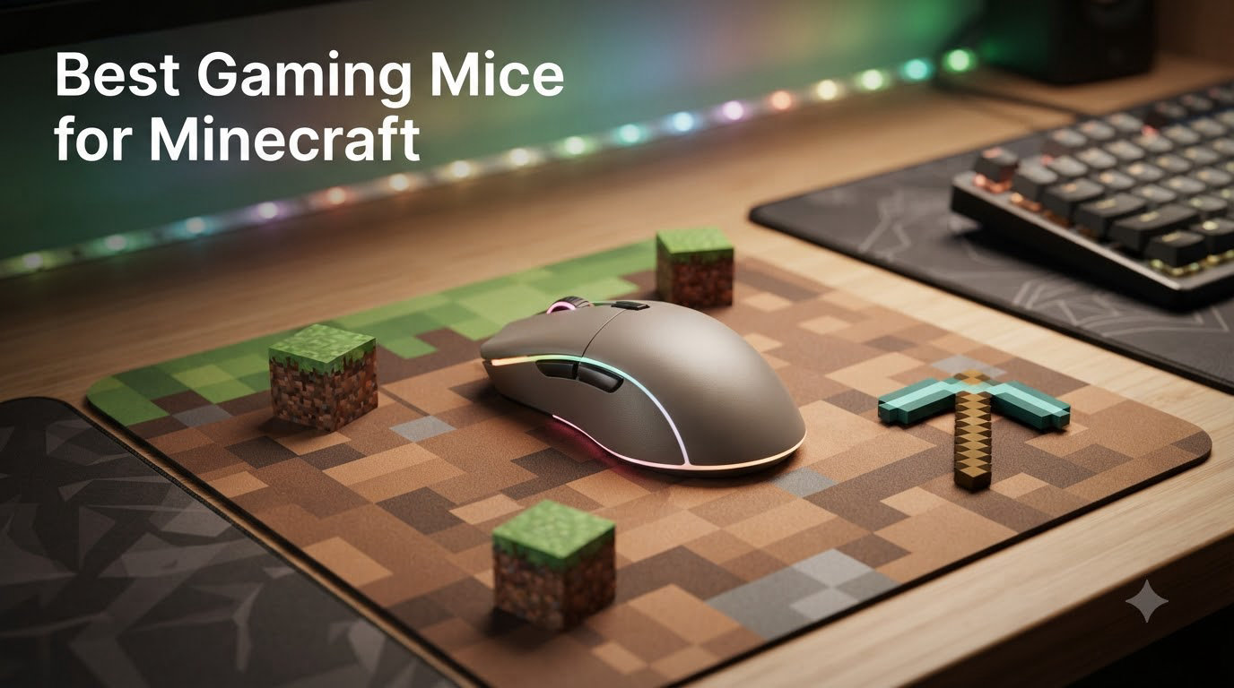 8 Best Gaming Mice for Minecraft 2026 Expert Reviews