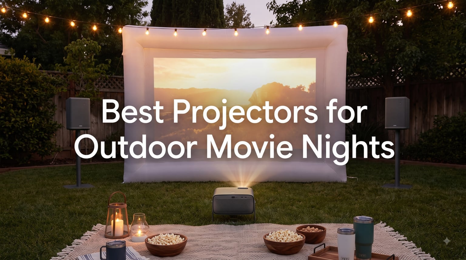 8 Best Outdoor Projectors for Backyard Movie Nights (September 2026)