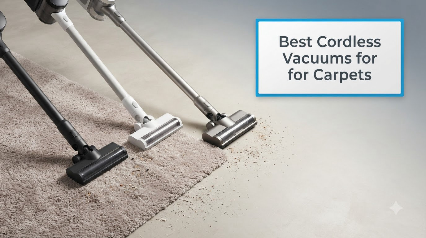 8 Best Cordless Vacuums for Carpets (September 2026) Expert Picks