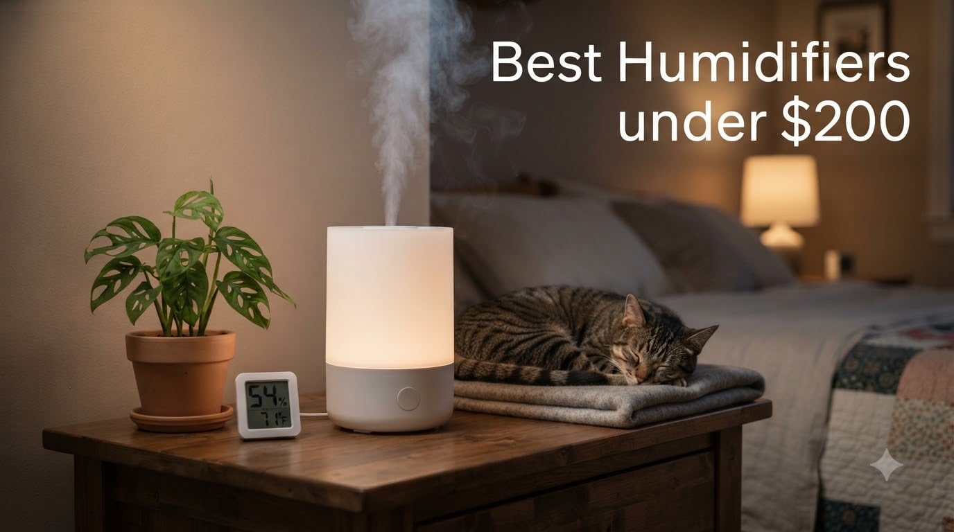 10 Best Humidifiers under 200 (September 2026) Tested and Reviewed