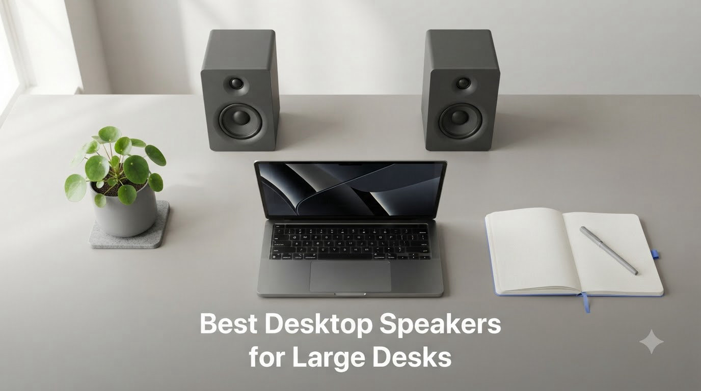 Best Desktop Speakers for Large Desks