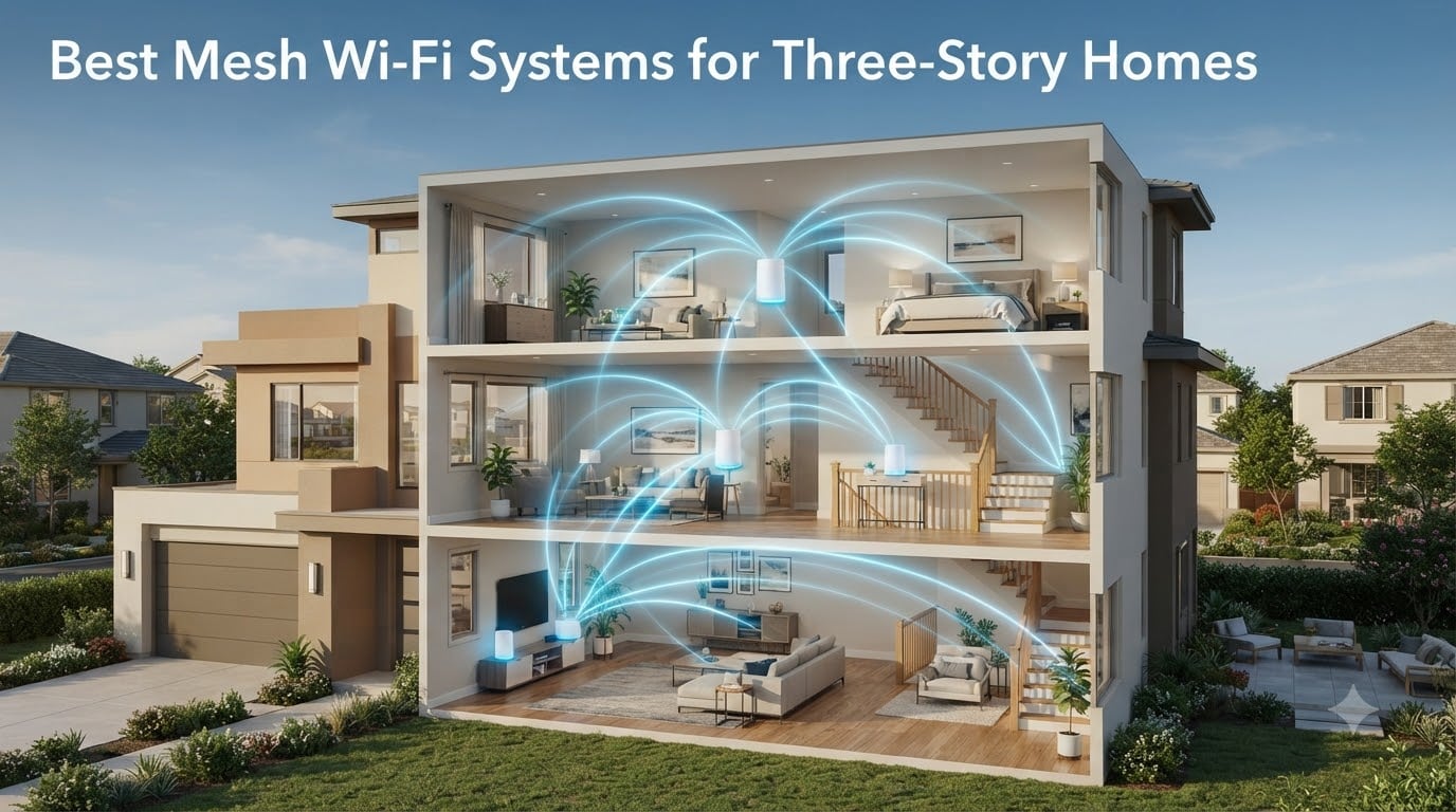 8 Best Mesh Wi-Fi Systems for Three-Story Homes (August 2026)
