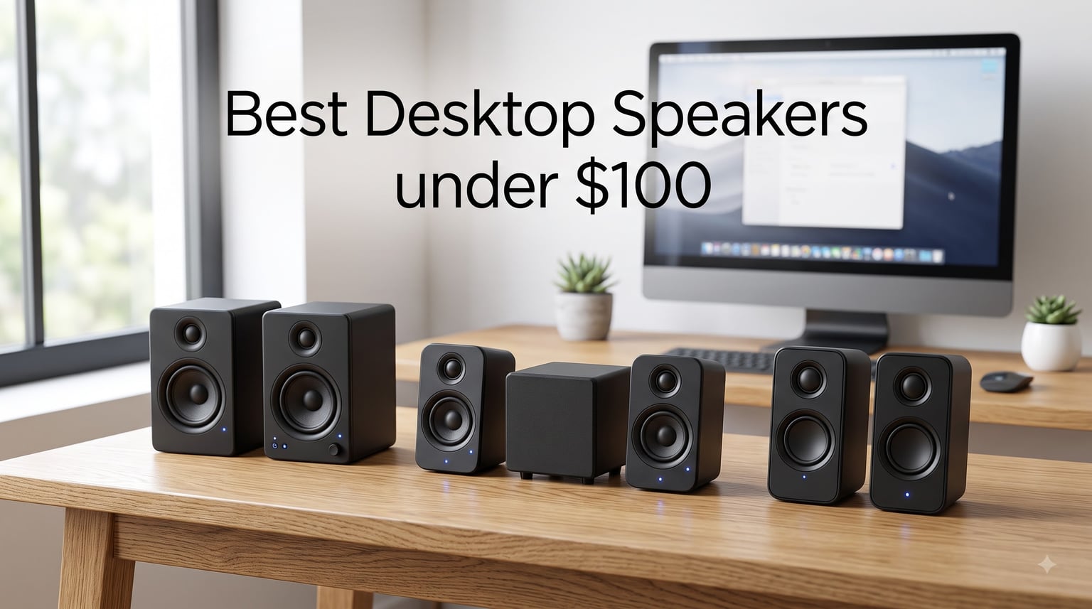 8 Best Desktop Speakers Under 100 Dollars (2026) Expert Reviews