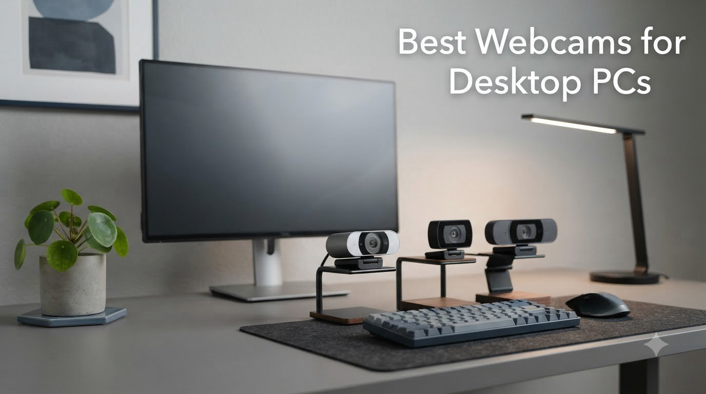 8 Best Webcams for Desktop PCs (August 2026) Tested & Compared