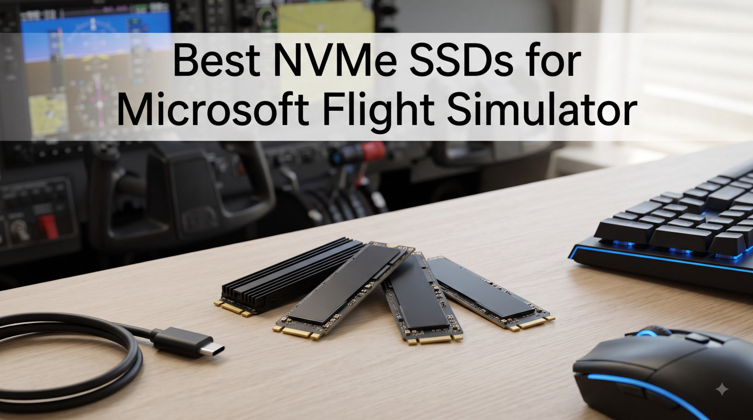 8 Best NVMe SSDs for Microsoft Flight Simulator (September 2026) Honest Reviews