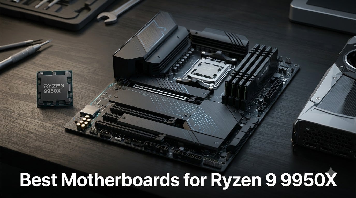 8 Best Motherboards for Ryzen 9 9950X (August 2026)