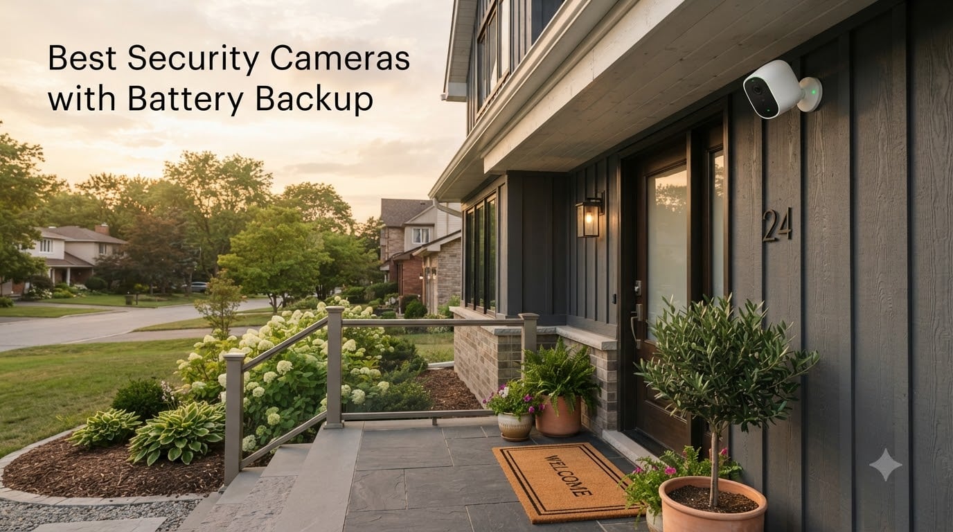 8 Best Security Cameras with Battery Backup (September 2026)