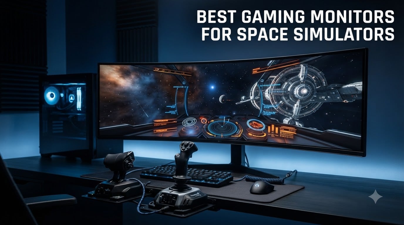 8 Best Gaming Monitors for Space Simulators (September 2026) Tested