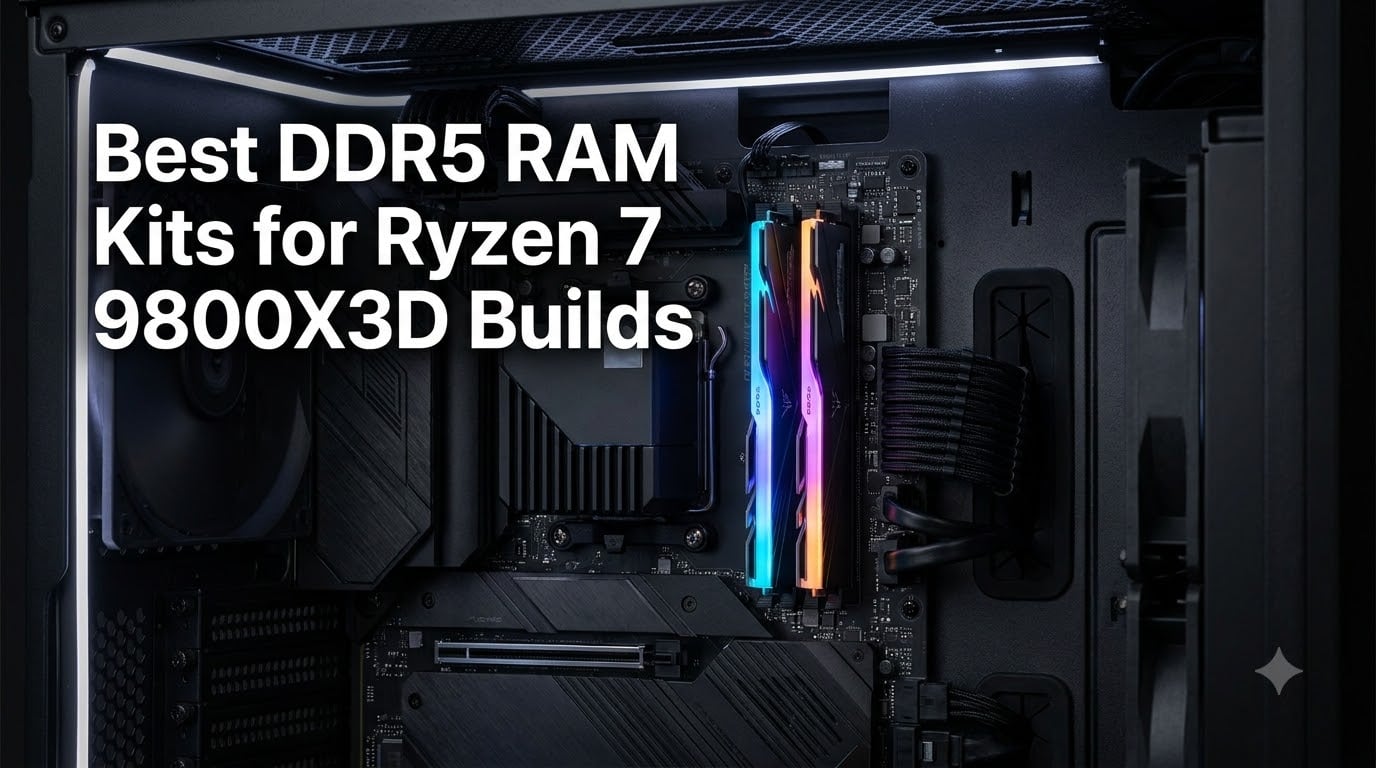 8 Best DDR5 RAM Kits for Ryzen 7 9800X3D Builds (August 2026)