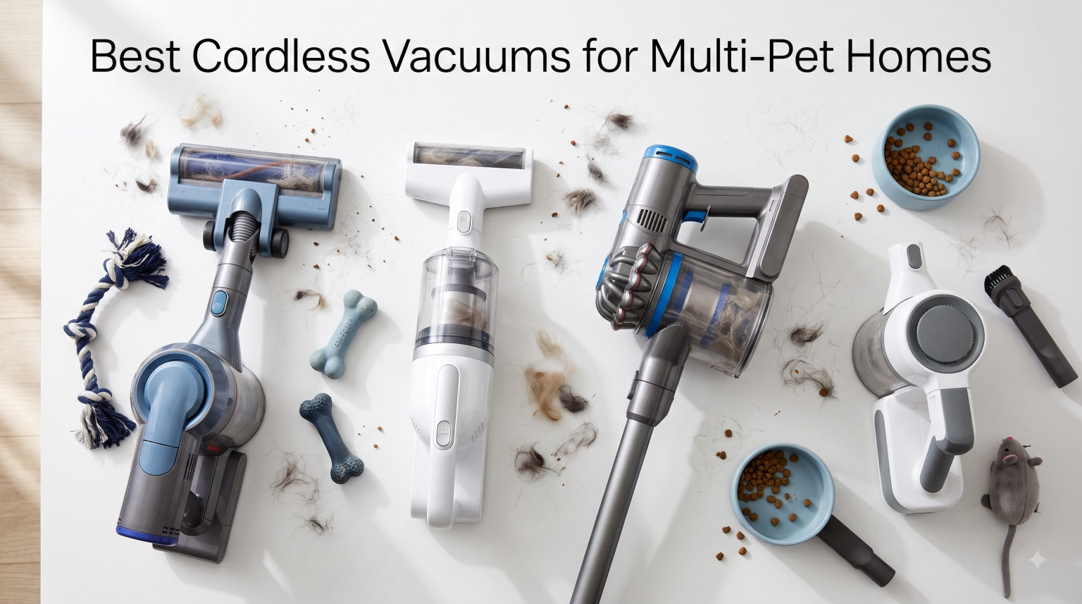 8 Best Cordless Vacuums for Multi-Pet Homes (August 2026)