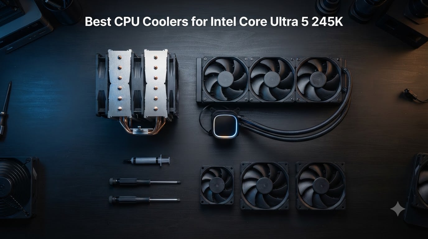10 Best CPU Coolers for Intel Core Ultra 5 245K (August 2026) Tested