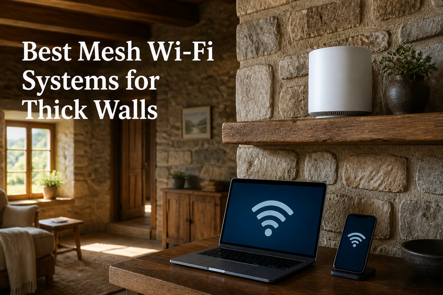 10 Best Mesh Wi-Fi Systems for Thick Walls (August 2026)
