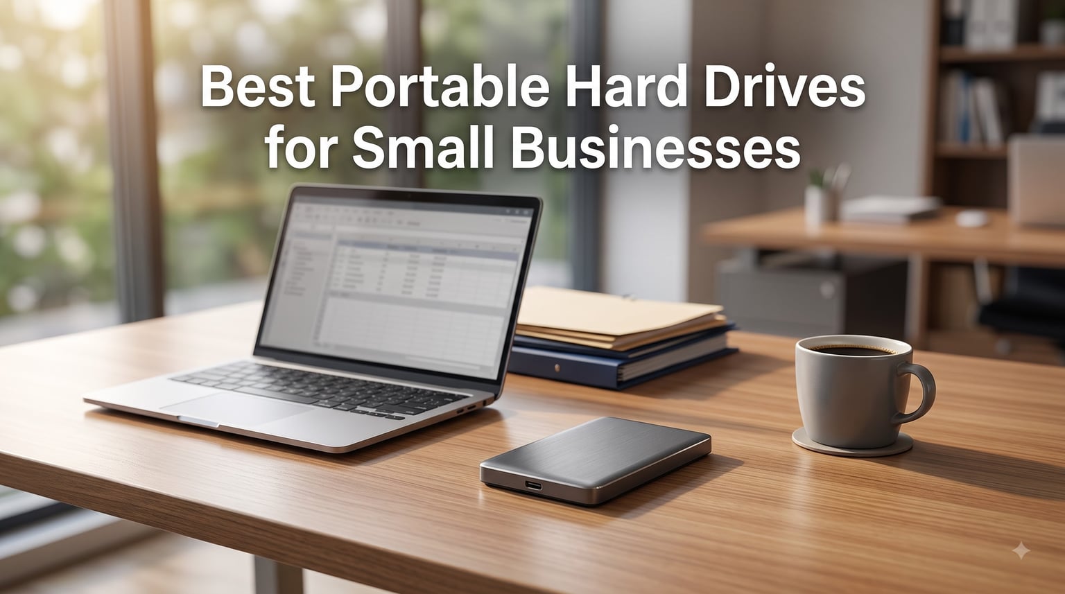 10 Best Portable Hard Drives for Small Businesses (August 2026)