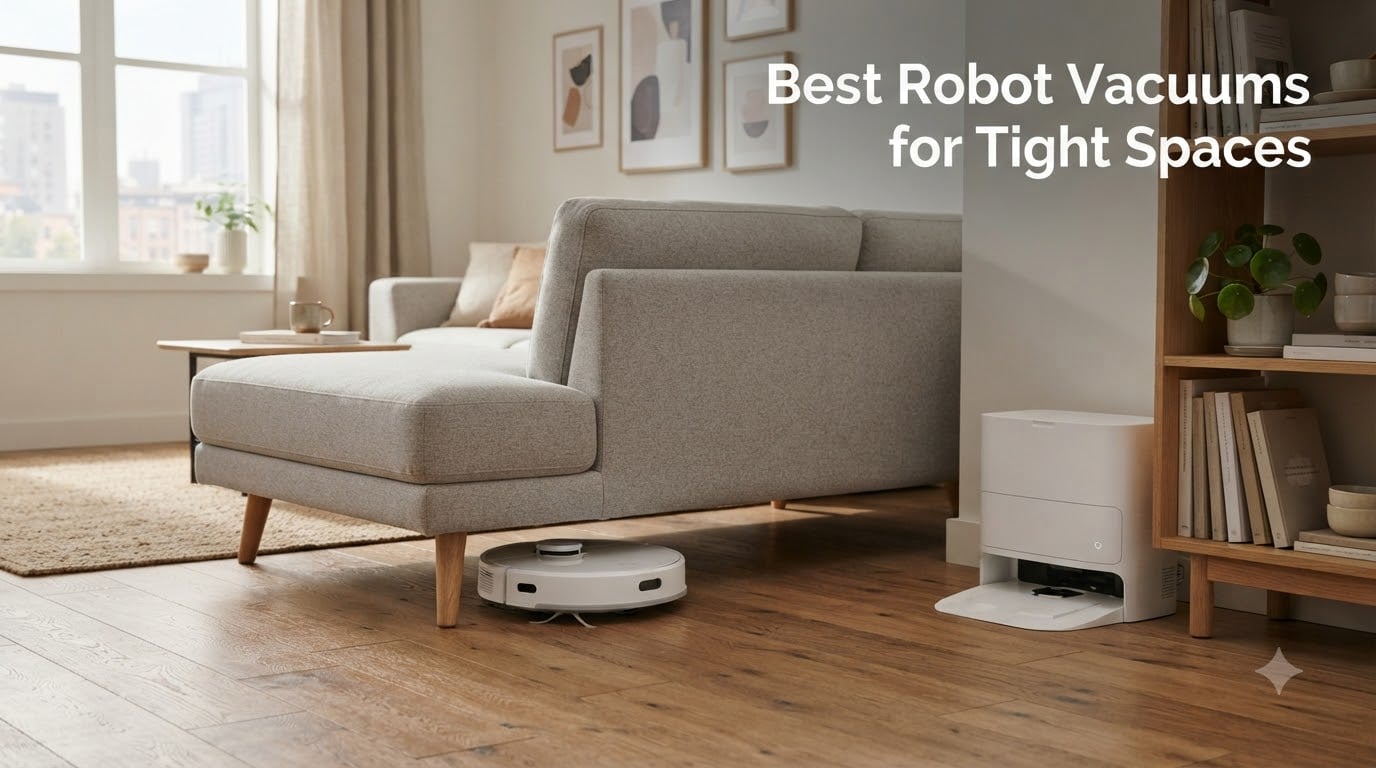 Best Robot Vacuums for Tight Spaces