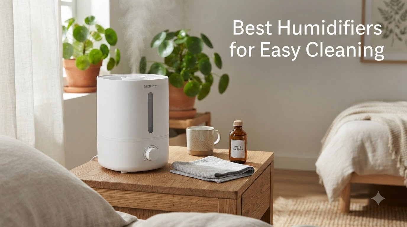 Best Humidifiers for Easy Cleaning