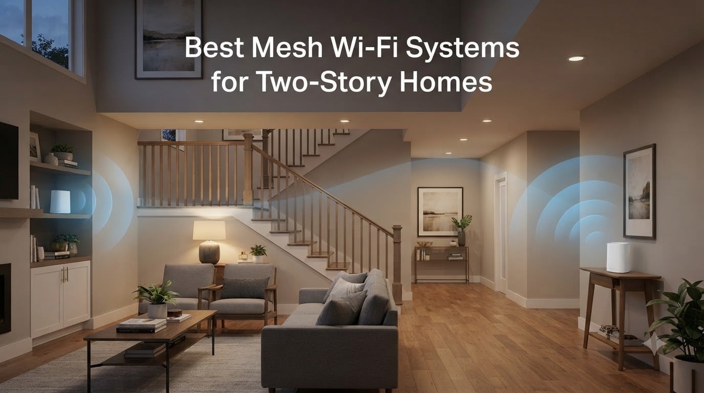 6 Best Mesh Wi-Fi Systems for Two-Story Homes (August 2026)