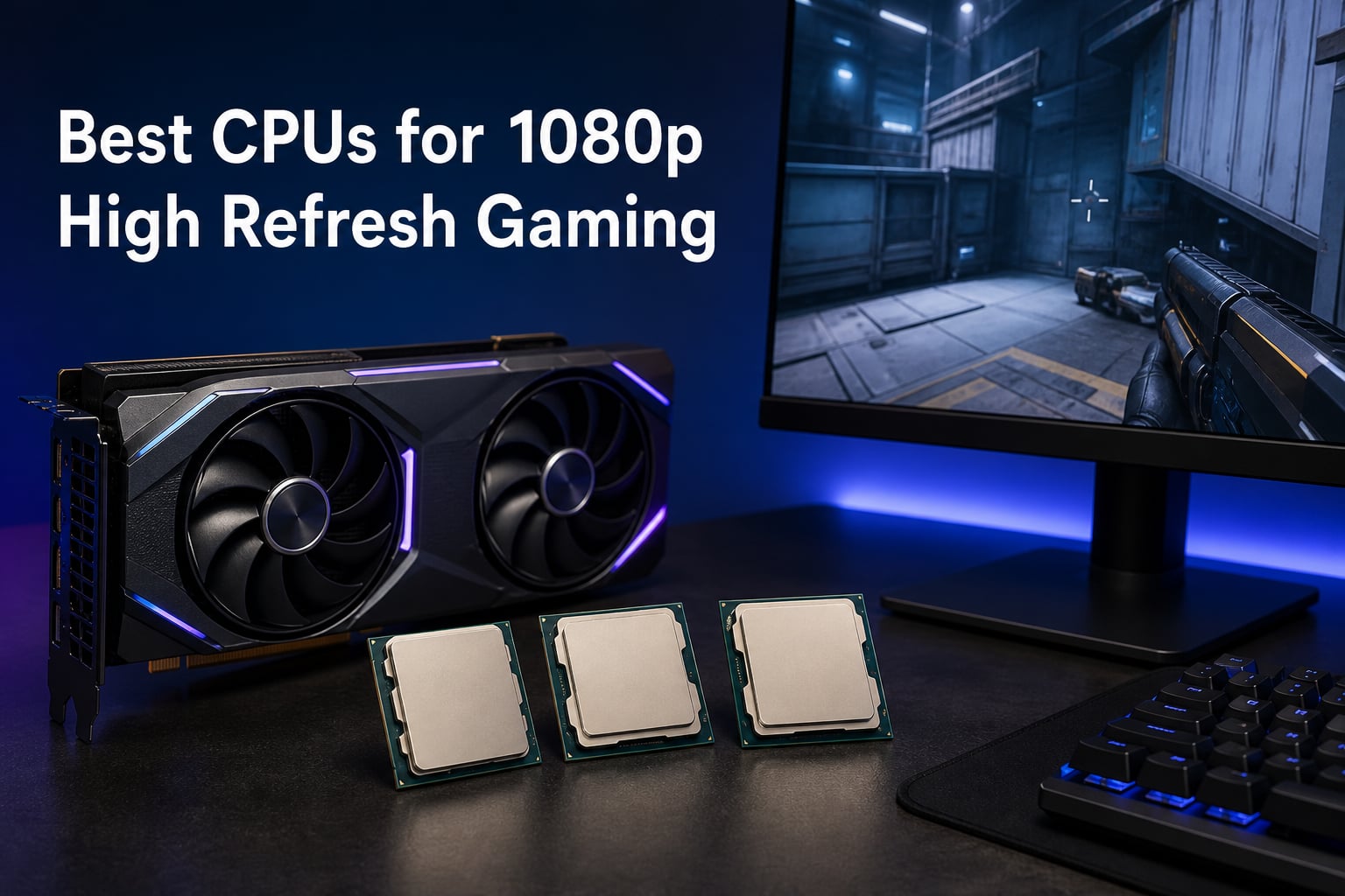 7 Best CPUs for 1080p High Refresh Gaming (August 2026)