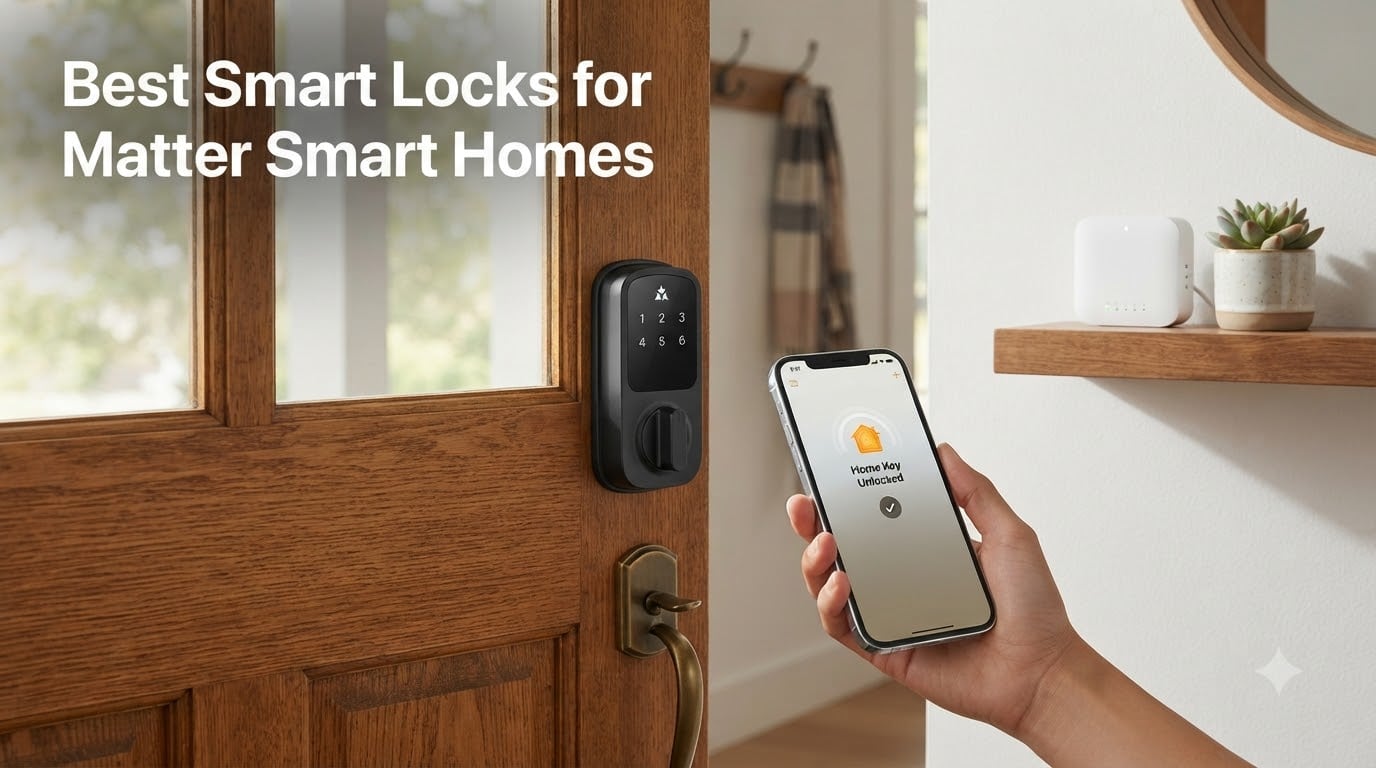 Best Smart Locks for Matter Smart Homes
