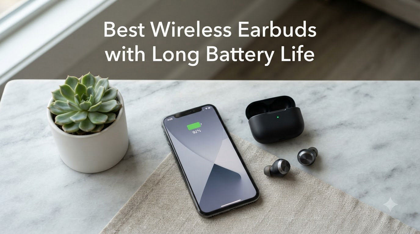 Best Wireless Earbuds with Long Battery Life