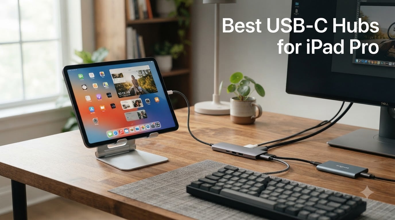 10 Best USB-C Hub for iPad Pro (August 2026) Expert Reviews