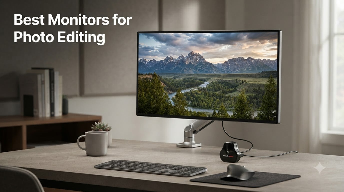 8 Best Monitors for Photo Editing (August 2026) Tested & Reviewed