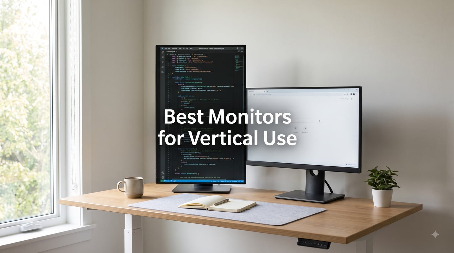 8 Best Monitors for Vertical Use (August 2026) Tested & Ranked
