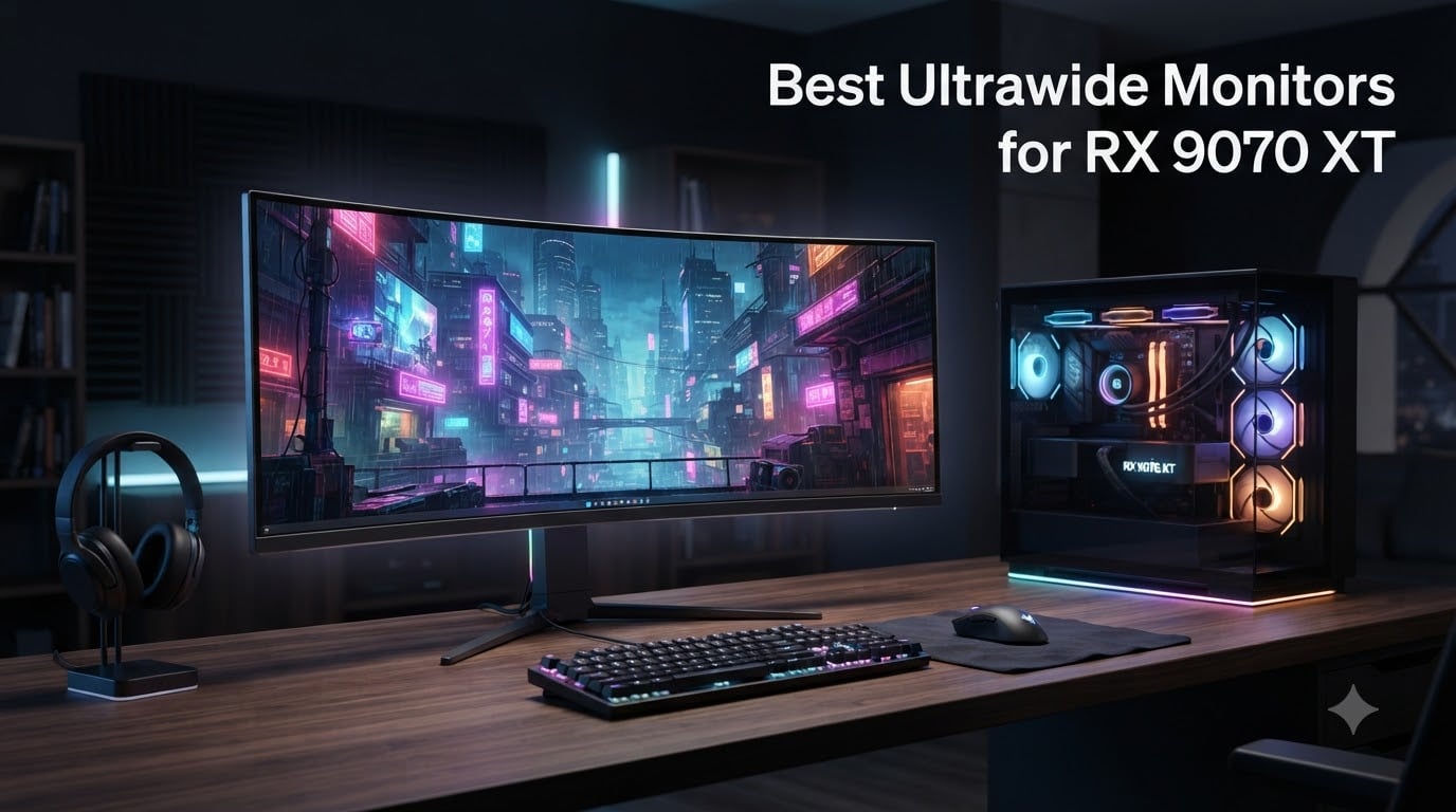 9 Best Ultrawide Monitors for RX 9070 XT (September 2026) Tested & Reviewed