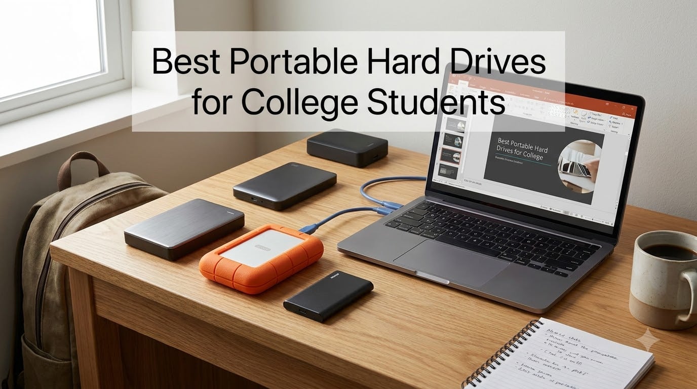 10 Best Portable Hard Drives for College Students (August 2026)