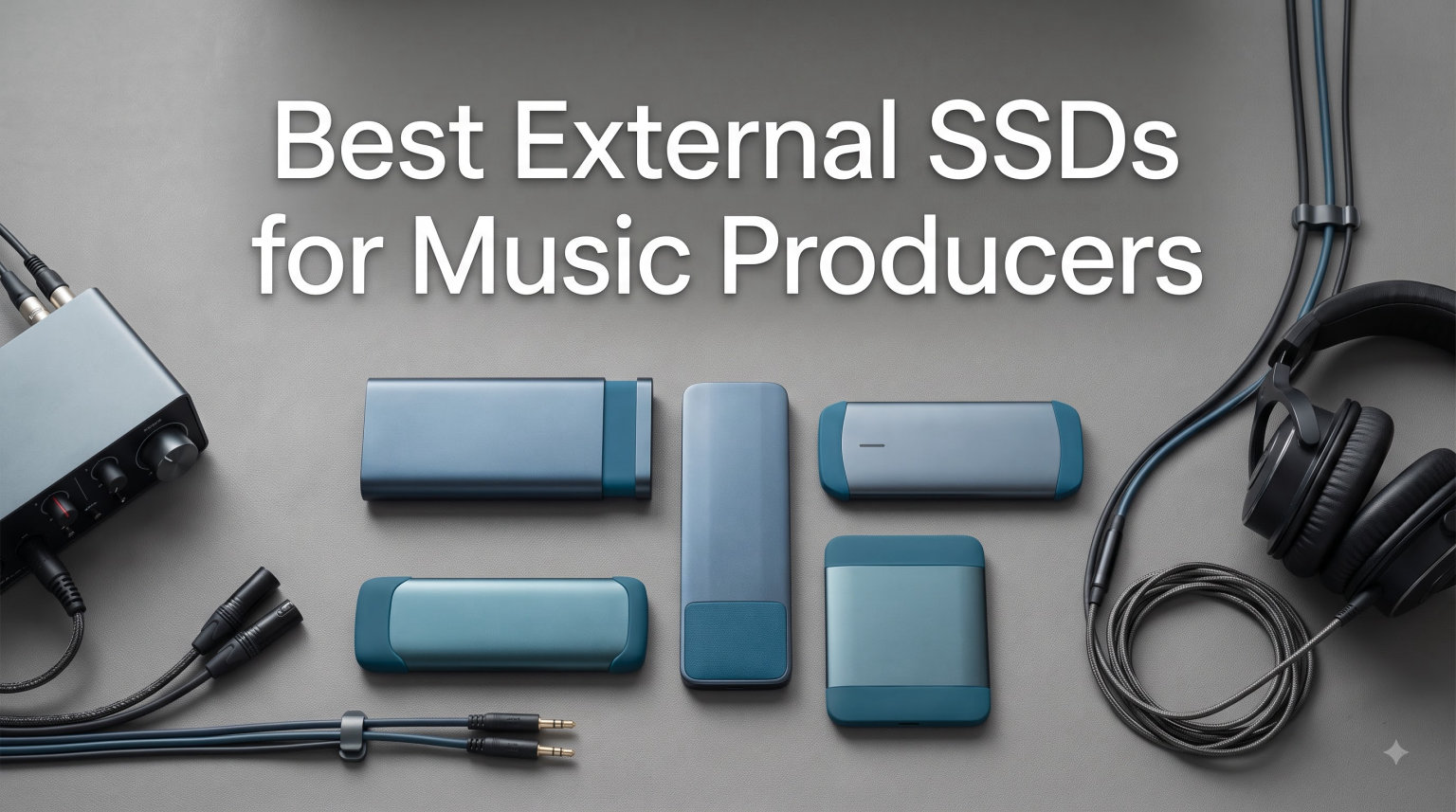 Best External SSDs for Music Producers