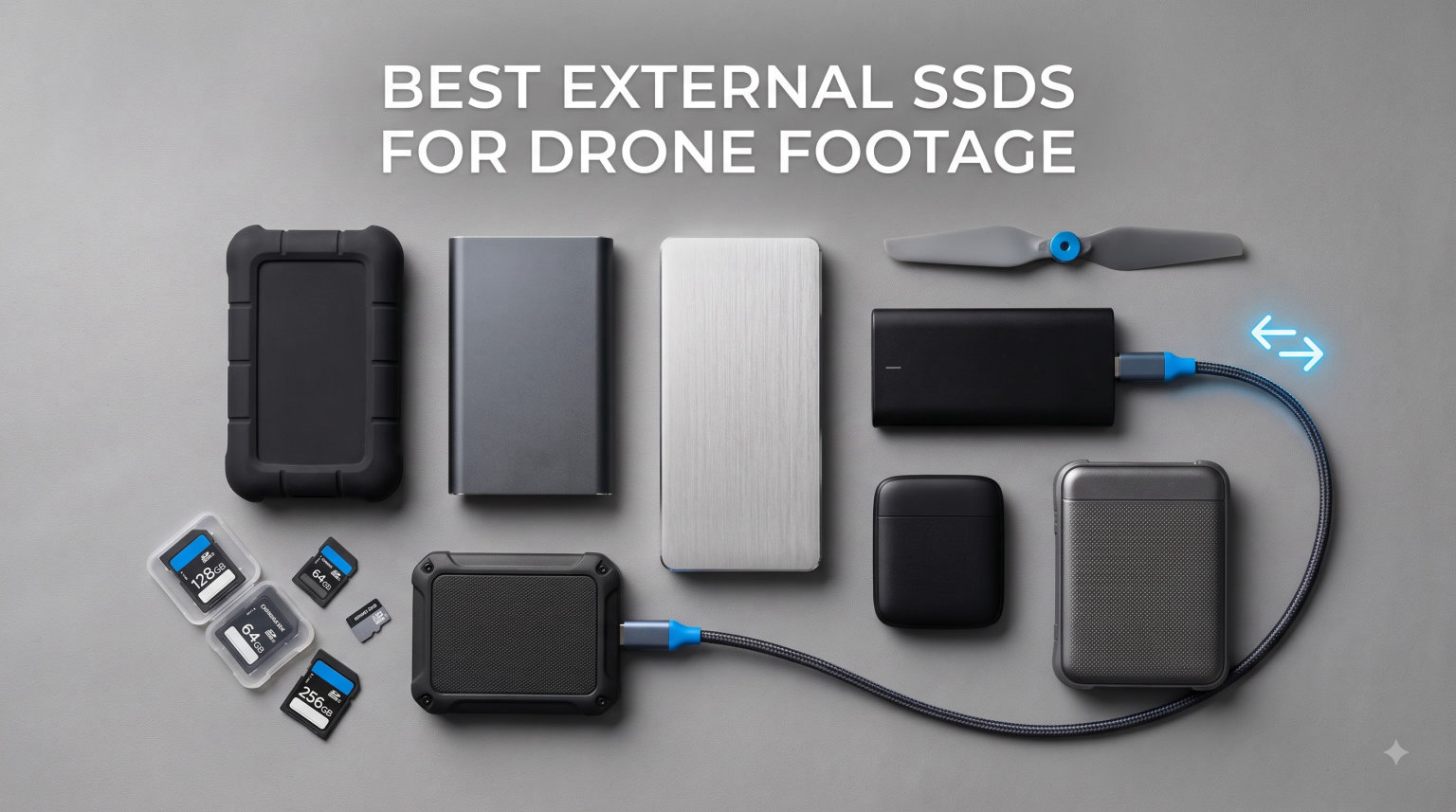 8 Best External SSDs for Drone Footage (September 2026) Guide