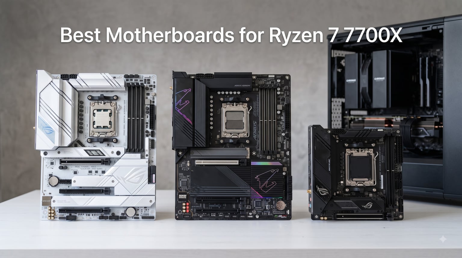8 Best Motherboards for Ryzen 7 7700X (September 2026) Tested & Ranked