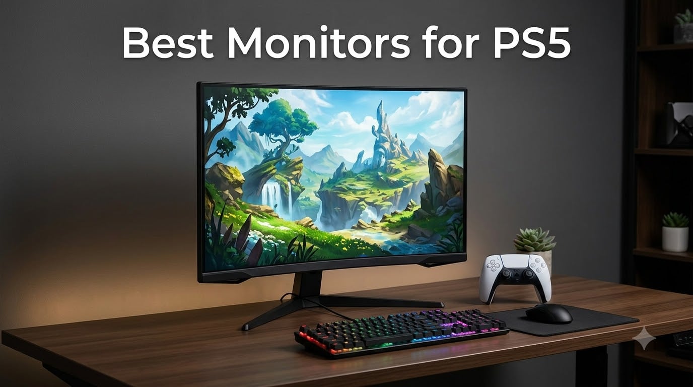 8 Best Monitors for PS5 (September 2026) Tested & Reviewed