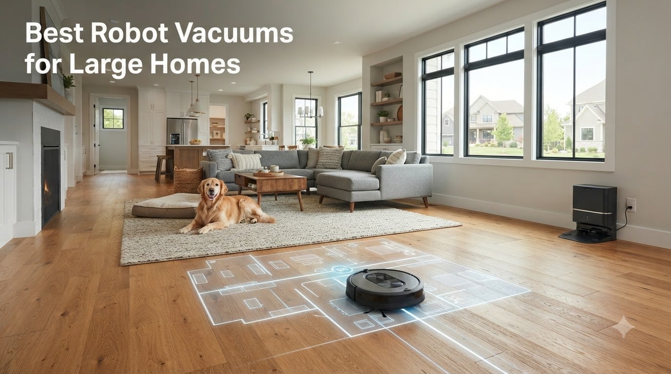 10 Best Robot Vacuums for Large Homes (September 2026) Ranked