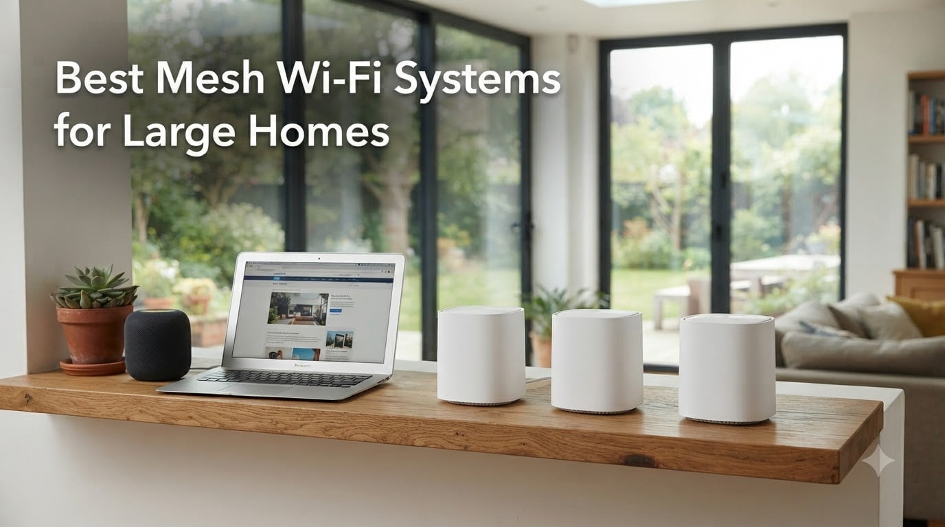 Best Mesh Wi-Fi Systems for Large Homes