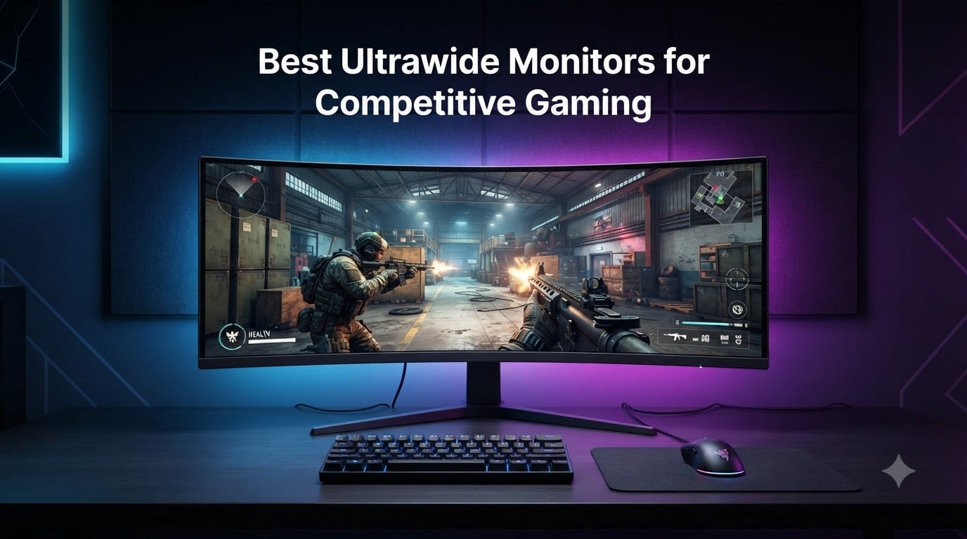 12 Best Ultrawide Monitors for Competitive Gaming (September 2026)