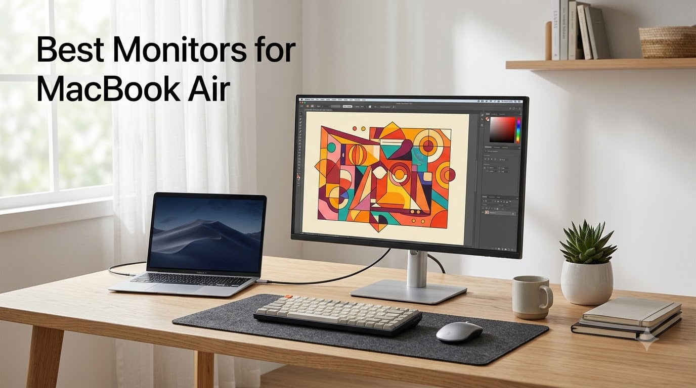 8 Best Monitors for MacBook Air (September 2026) Tested