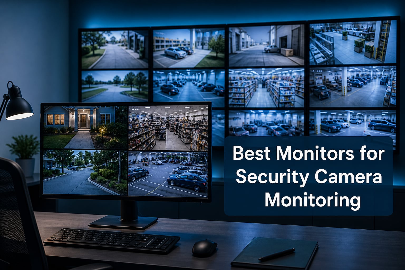 8 Best Monitors for Security Camera Monitoring (August 2026) Tested Picks