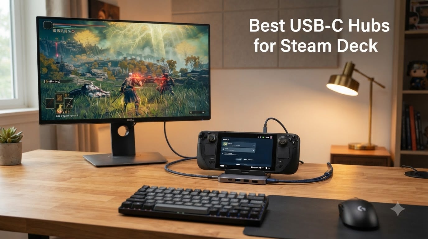8 Best USB-C Hubs for Steam Deck (August 2026) Tested & Ranked