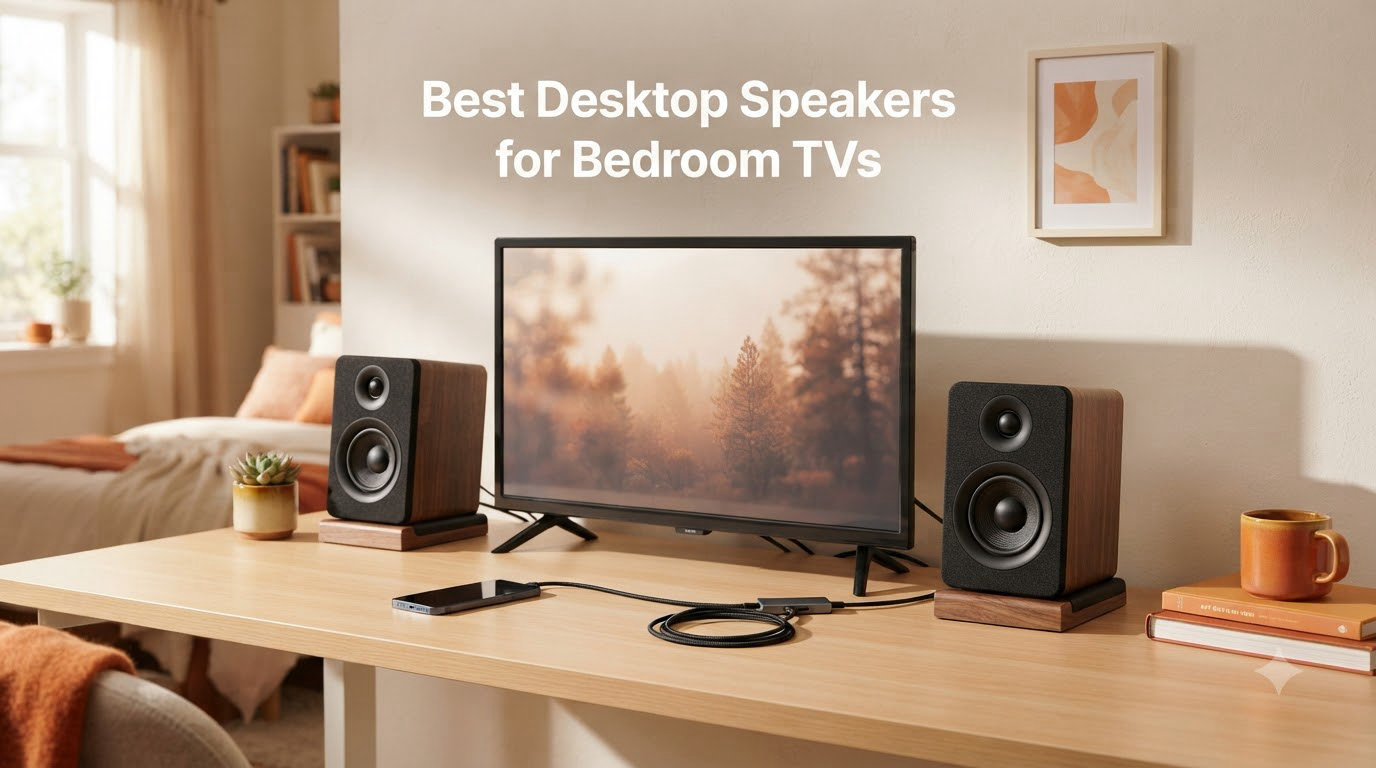 Best Desktop Speakers for Bedroom TVs