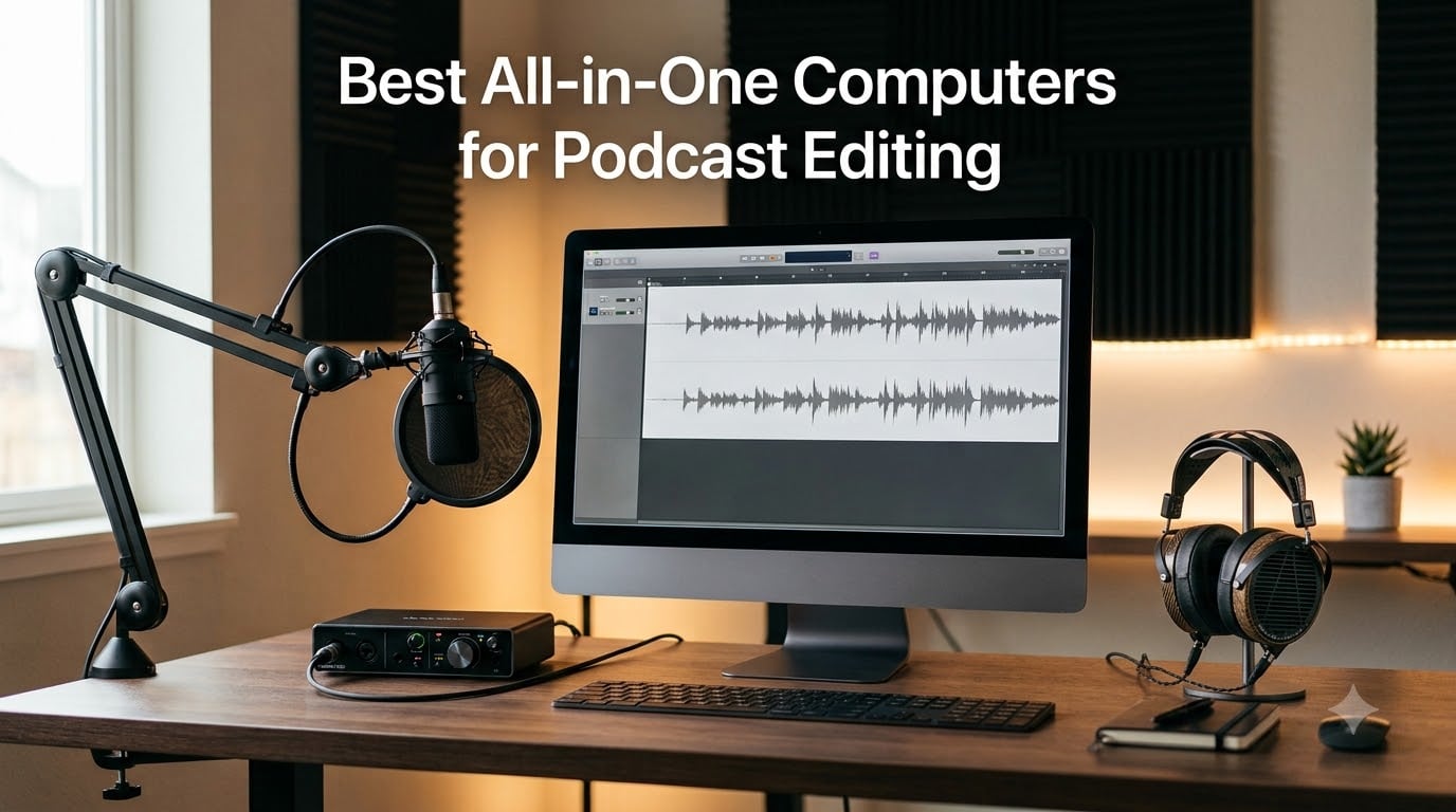 6 Best All-in-One Computers for Podcast Editing (September 2026)