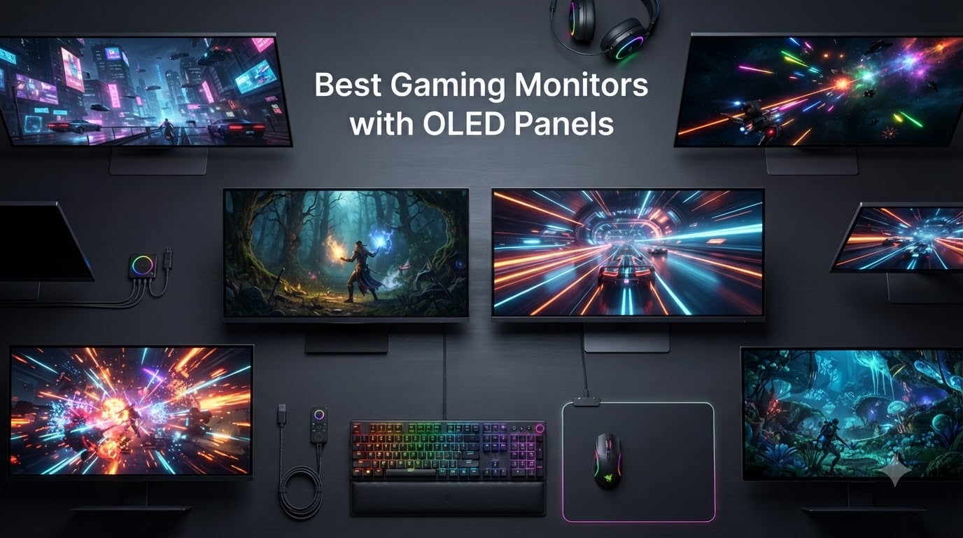 Best Gaming Monitors with OLED Panels